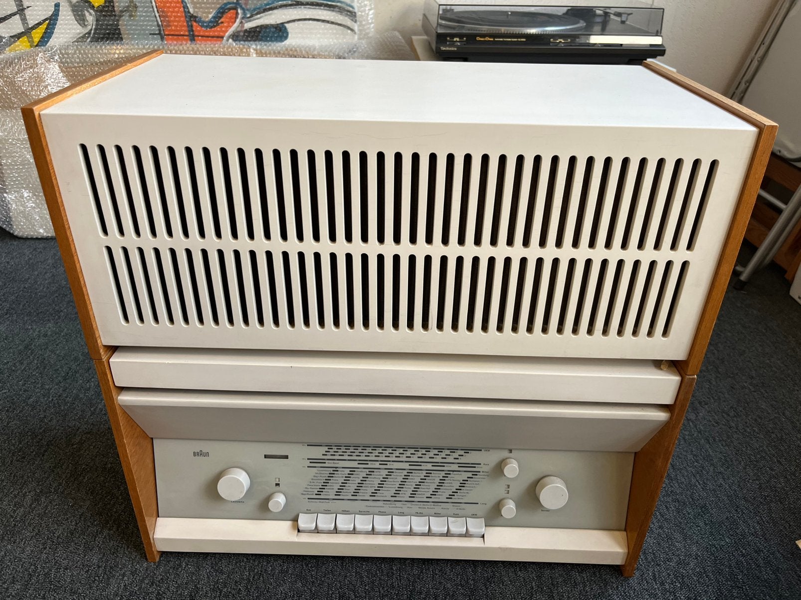 Braun Atelier 1.7 plus L1 speaker, Minder dan 60 watt, Ophalen, Overige merken, Gebruikt