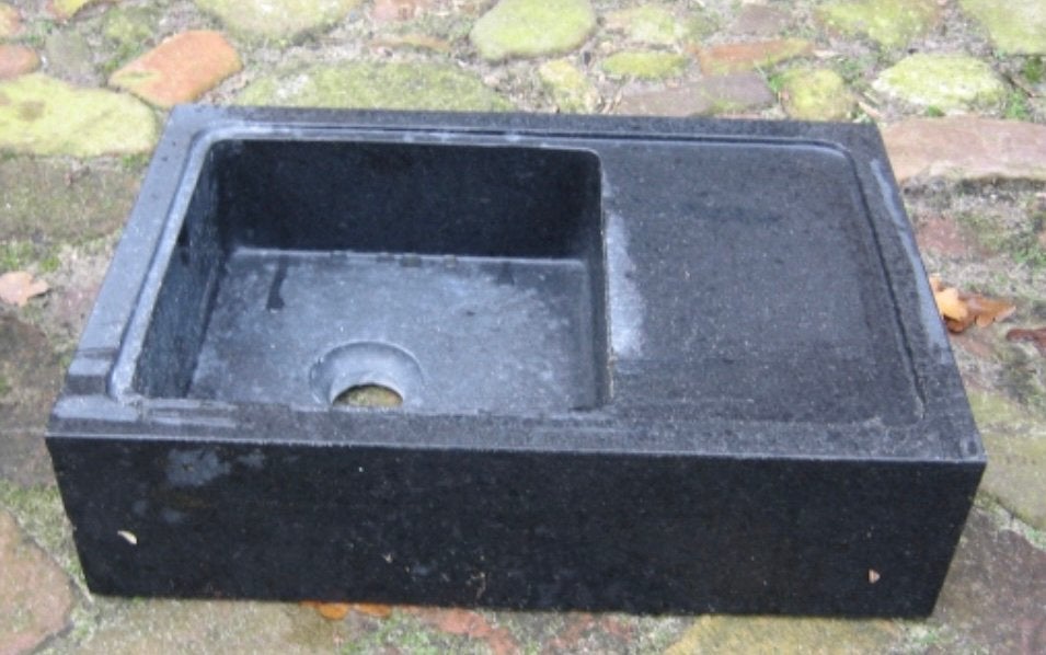 Hardstenen wastafel, Zo goed als nieuw, Minder dan 100 cm, 25 tot 50 cm, 50 tot 100 cm