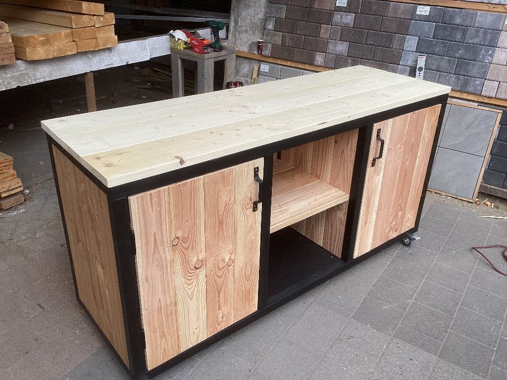 Buitenkeuken, buitenkast van douglas hout, Tuin en Terras, Ophalen of Verzenden, Nieuw