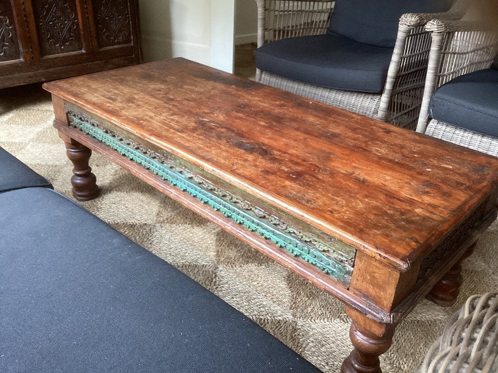 Salontafel, Ophalen, 100 tot 150 cm, Teakhout, 50 tot 100 cm