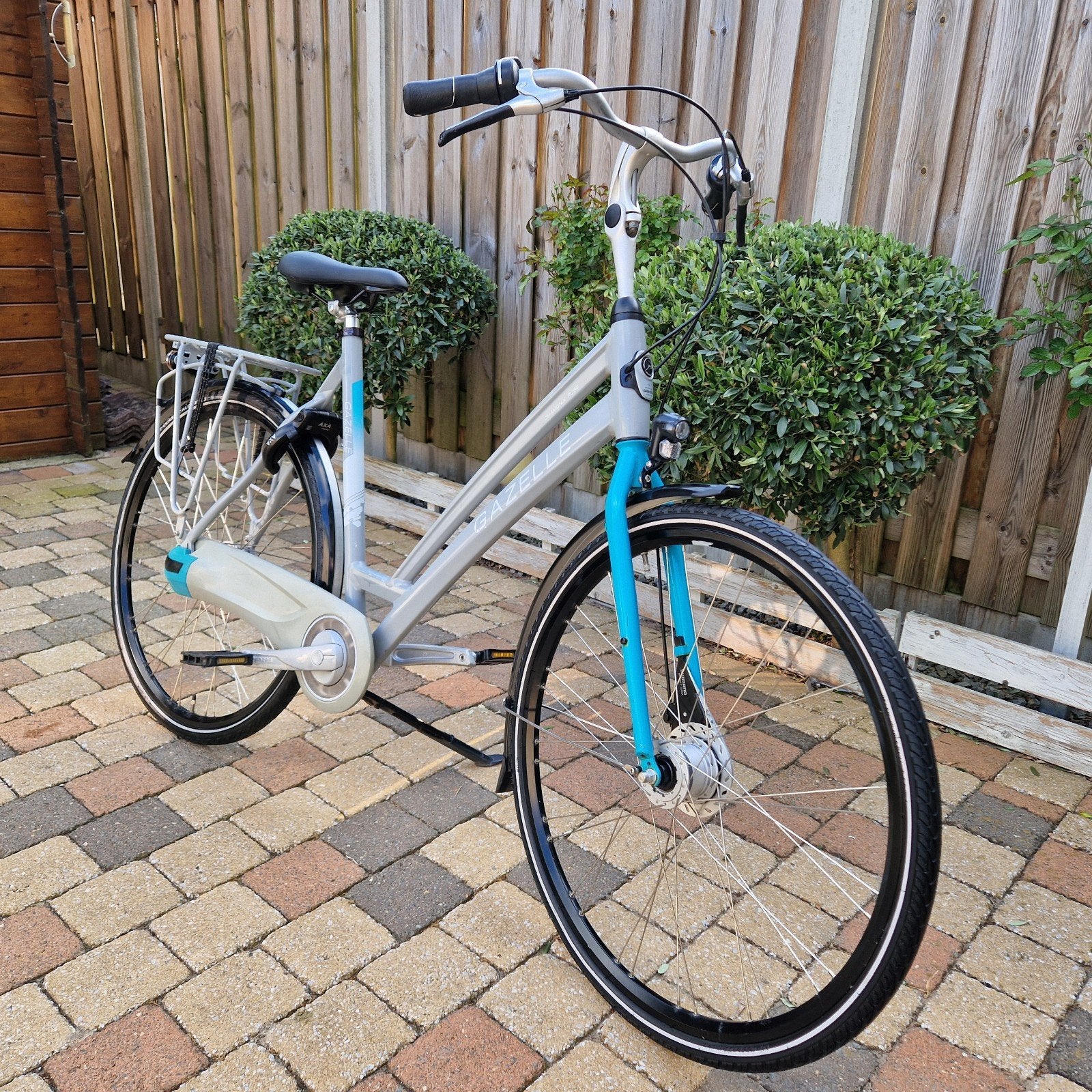 Gazelle Chamonix pure Damesfiets 57cm, Versnellingen, Zo goed als nieuw, Gazelle, 56 cm of meer