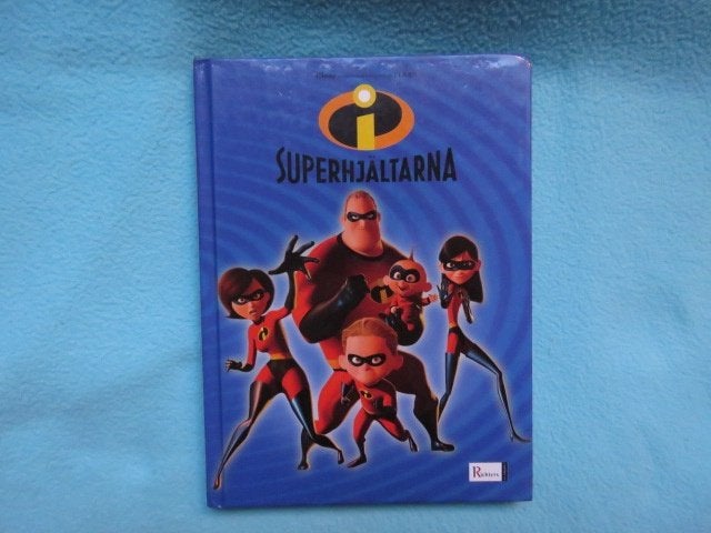 Zweeds kinderboek: Superhjältarna Disney Pixar Incredibles, Ophalen of Verzenden, Zo goed als nieuw, Disney Pixar, Fictie algemeen