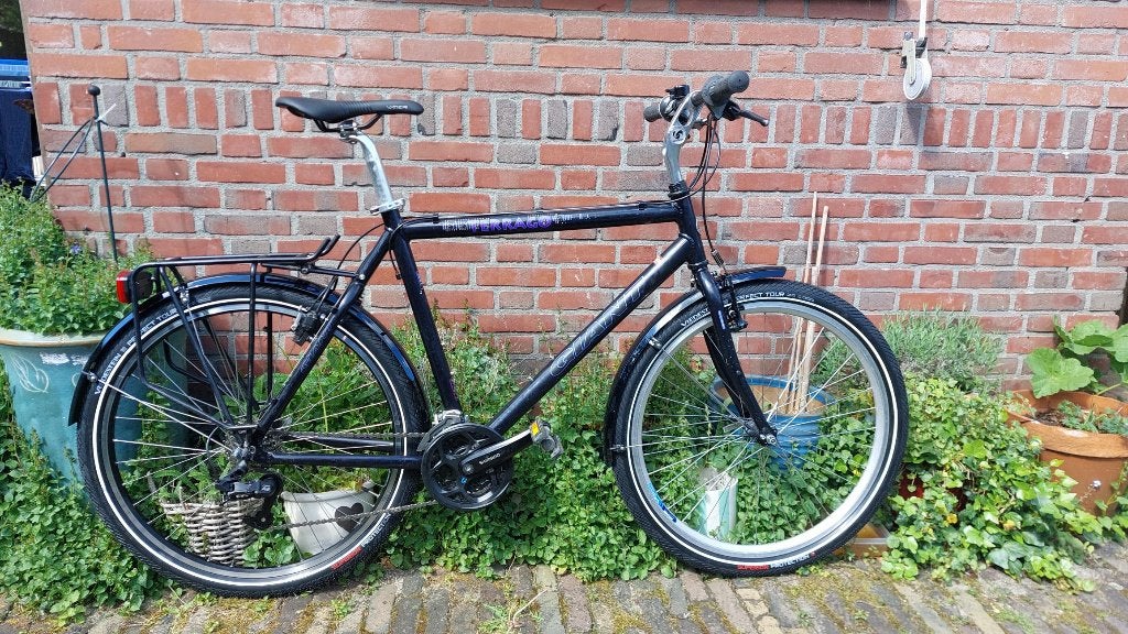 mountainbike fietsvakantie vakantiefiets toerfiets, Ophalen, Gebruikt, Velgrem, Giant