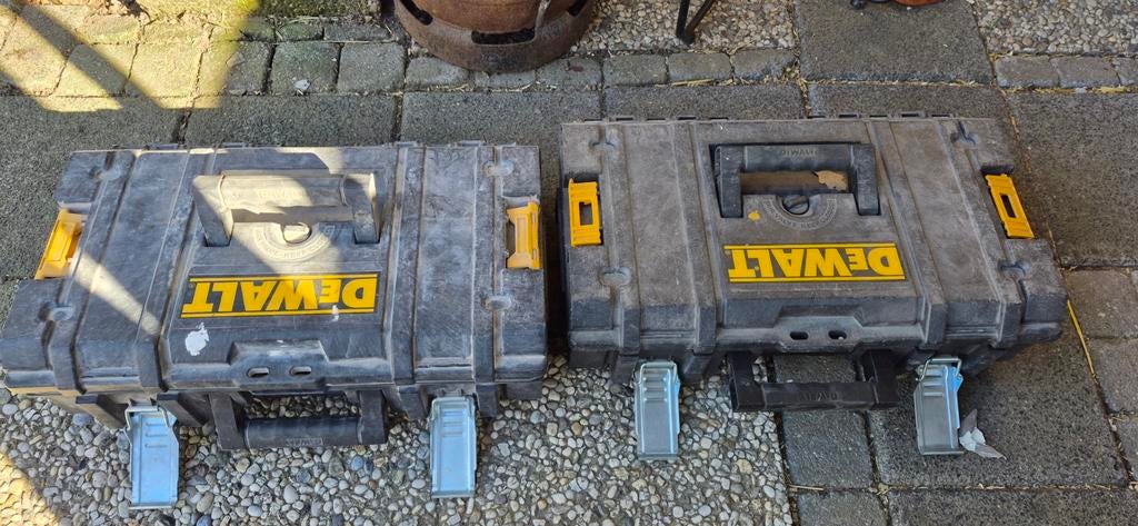 2x DeWalt TSTAK Gereedschapskoffer - Gebruikt, Ophalen of Verzenden