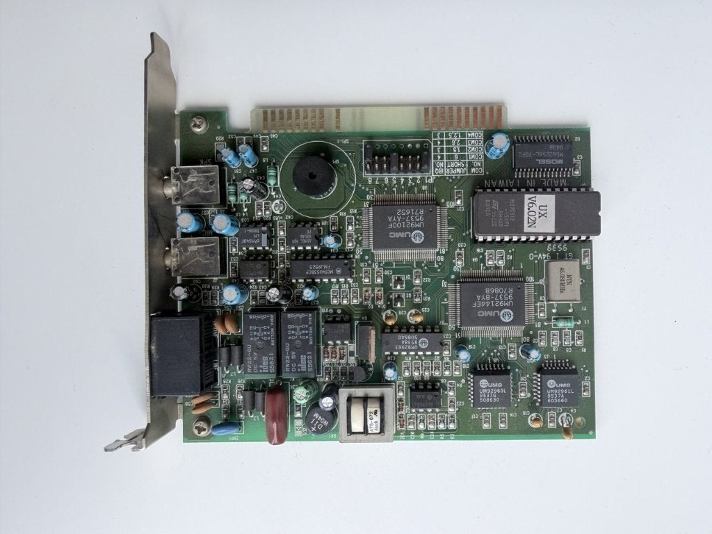 Topline ISA fax/modem/voice-kaart – vintage pc, Verzenden