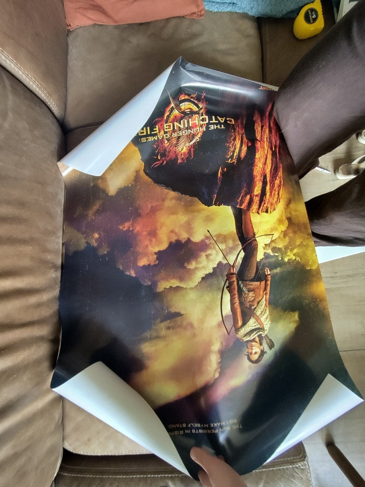 Filmposter The Hunger Games: Catching Fire, Ophalen, A1 t/m A3, Film en Tv, Rechthoekig Staand