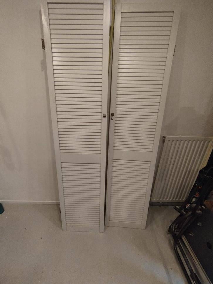 2 Salon kast deuren, Ophalen, Gebruikt, Buitendeur, 200 tot 215 cm