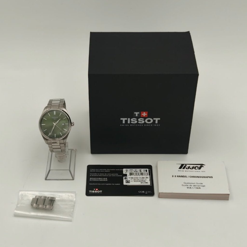 Tissot PR100 horloge groen Quartz - Full set - Met garantie, Tissot, Zo goed als nieuw, Support@tissot.com, Rue Louis-Joseph Chevalier 1
2002 Neuchâtel
Switzerland