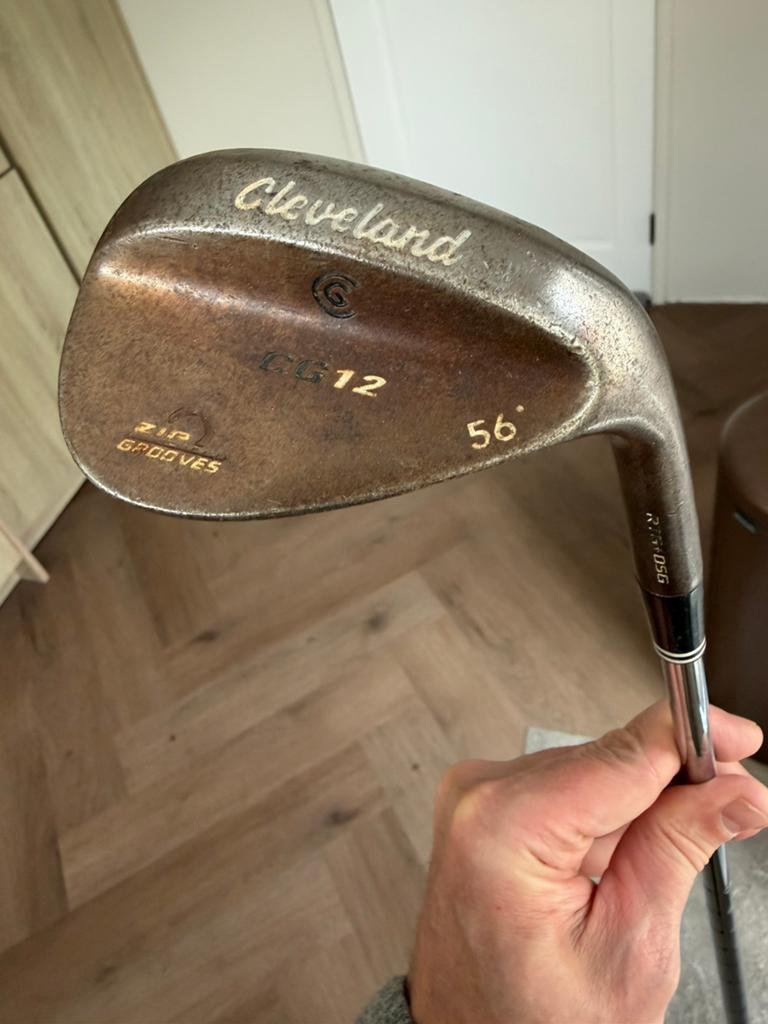 Cleveland CG12 56 graden wedge “oil can”, Ophalen of Verzenden, Gebruikt, Club, Cleveland