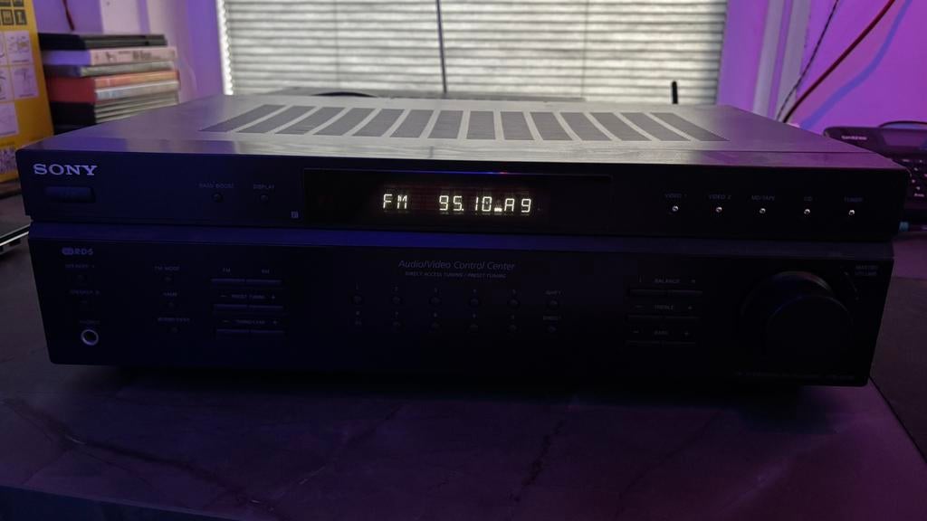 Versterker/receiver sony STR - DE197, Ophalen of Verzenden, Zo goed als nieuw, 120 watt of meer, Sony