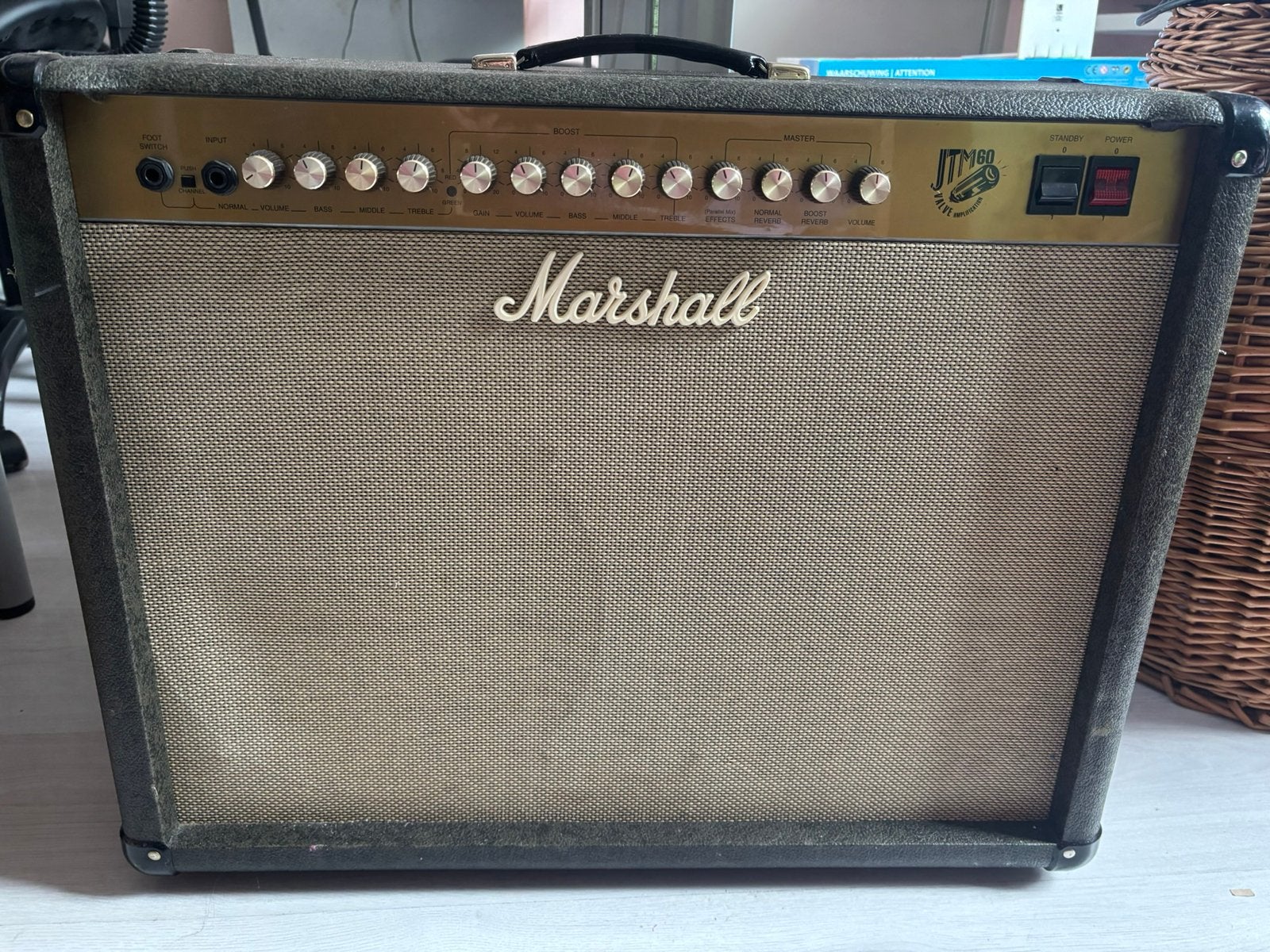 Marshall JTM60 2-12 Celestion, Ophalen, Gebruikt, Gitaar
