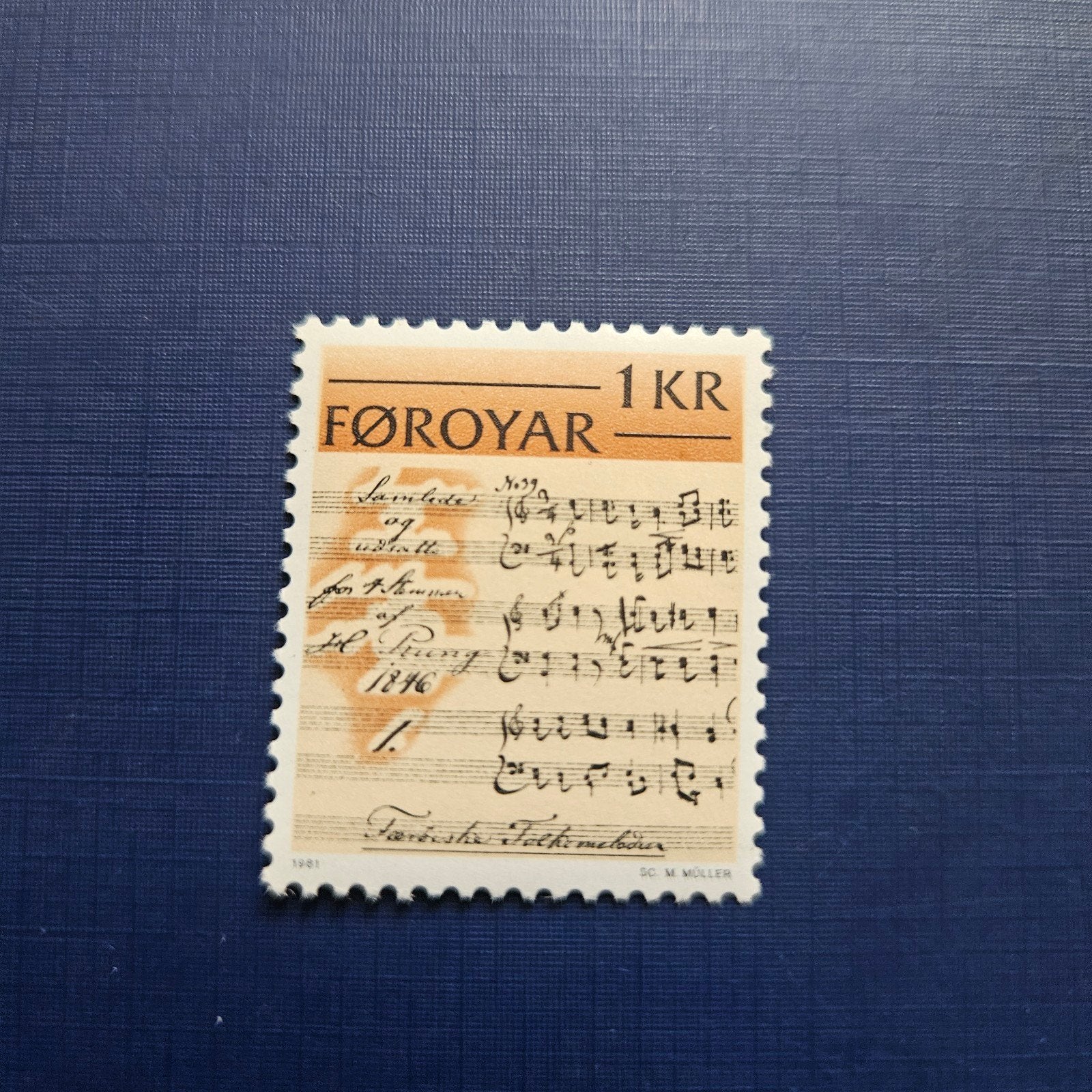 Denemarken Faeröer nr 66 pf, Ophalen of Verzenden, Denemarken, Postfris