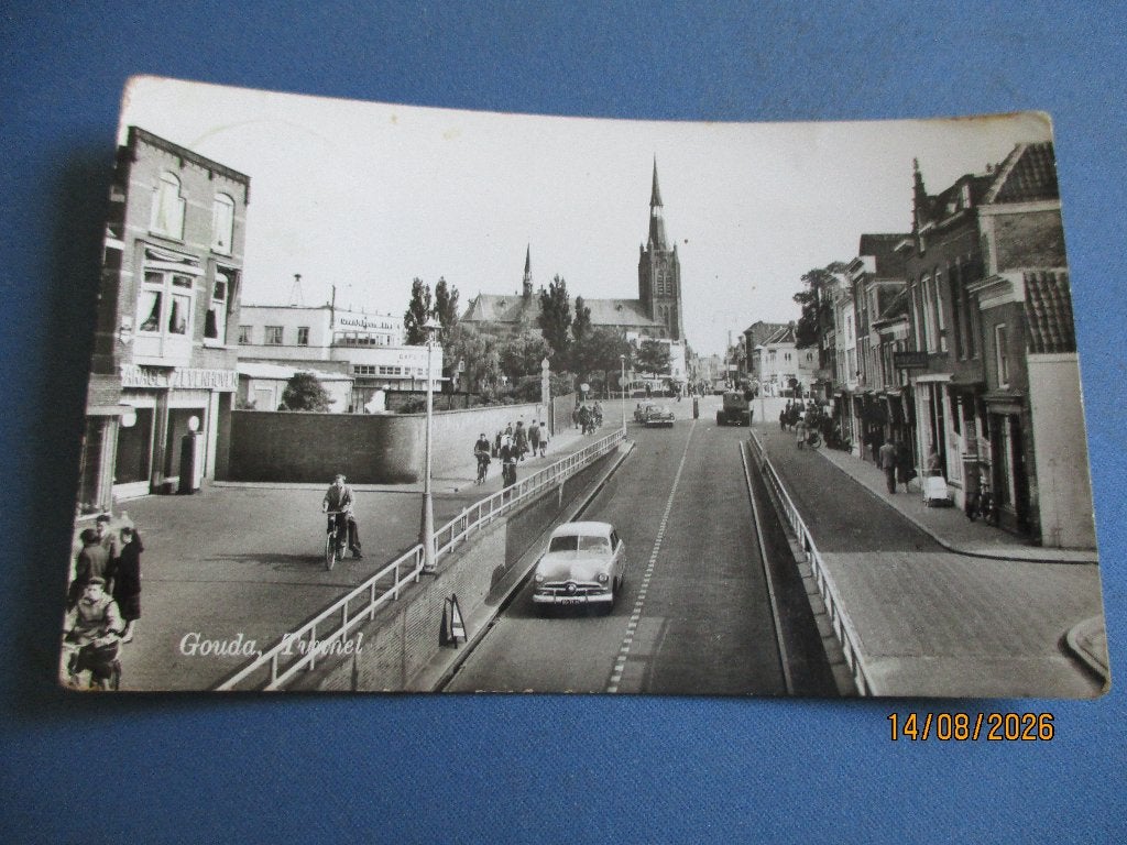 Gouda, Ophalen of Verzenden, Voor 1920, Gelopen, Zuid-Holland
