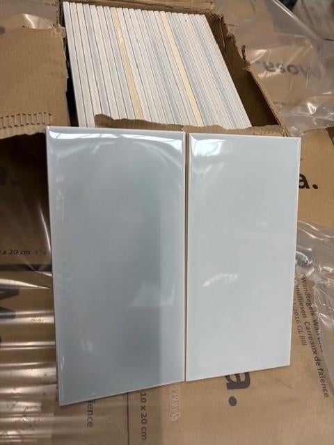 Mosa Wandtegels 10 x 20 cm - NIEUW - Blue Mist 0604, Nieuw, Minder dan 20 cm, 10 m² of meer, Wandtegels