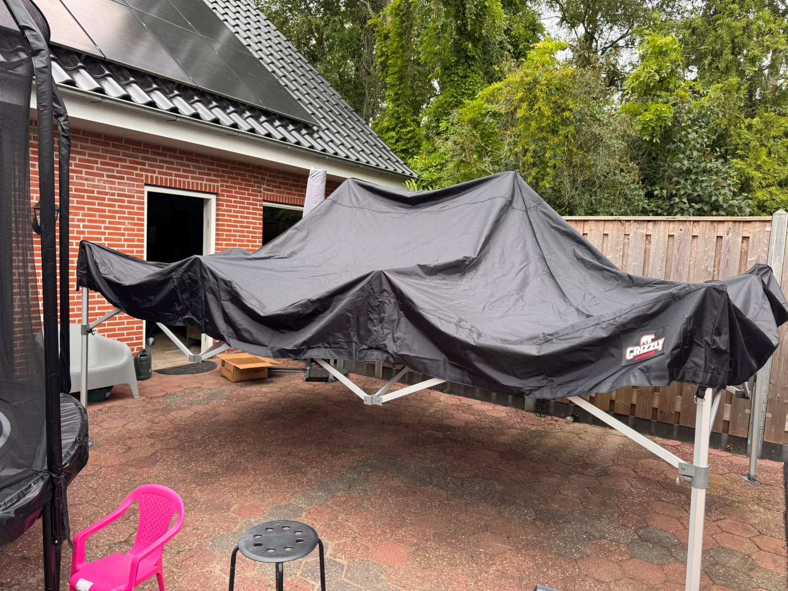 Grizzly tent 300x450 incl zijwanden, Tuin en Terras, Partytenten, Ophalen of Verzenden, Nieuw, Minder dan 5 meter