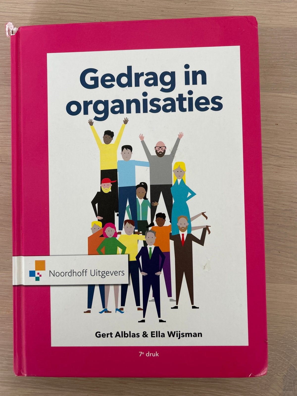 Gedrag in organisaties - Noordhoff Uitgevers, Ophalen of Verzenden, Gamma, Zo goed als nieuw, HBO