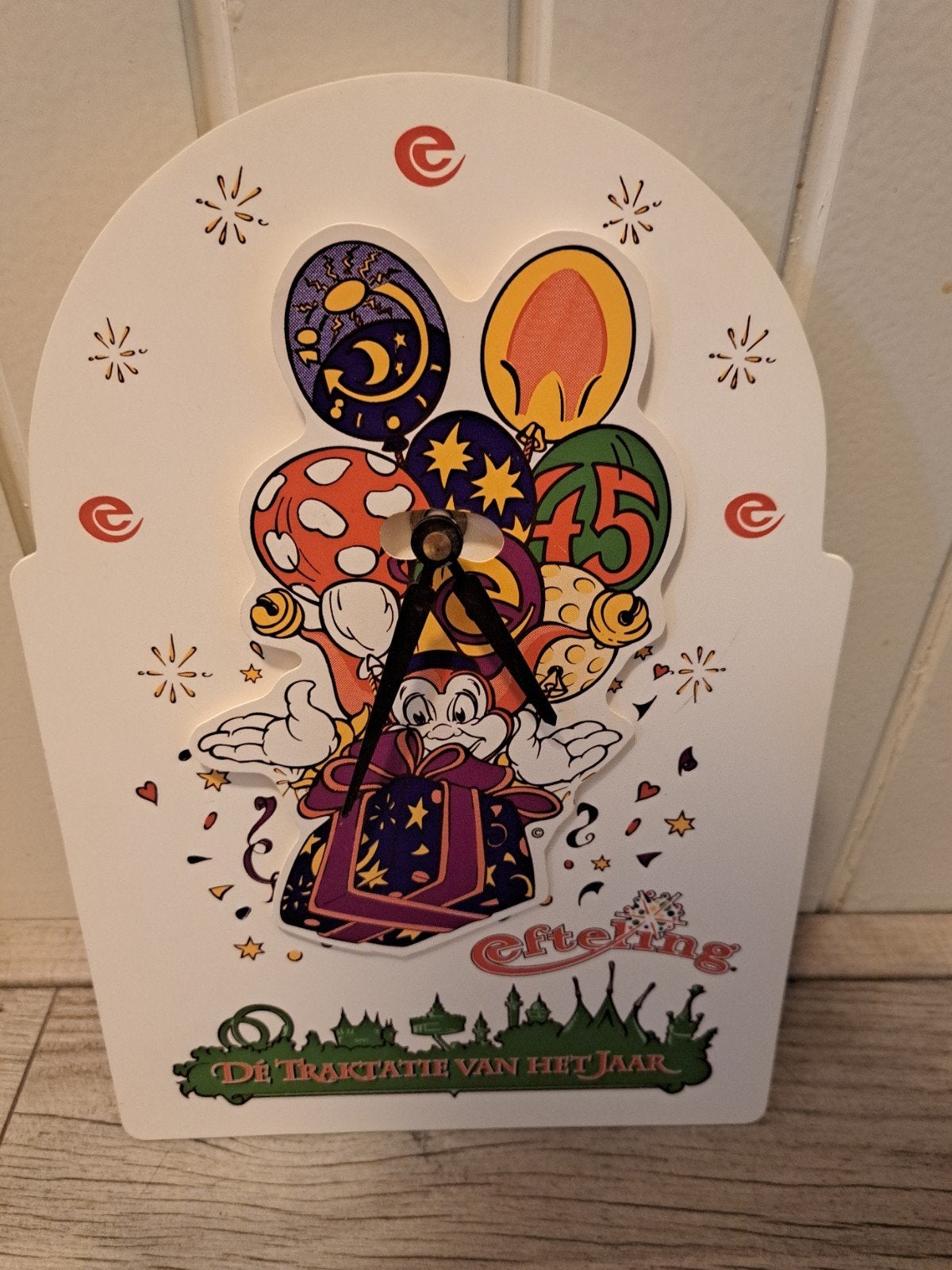 oude efteling klok, Ophalen of Verzenden