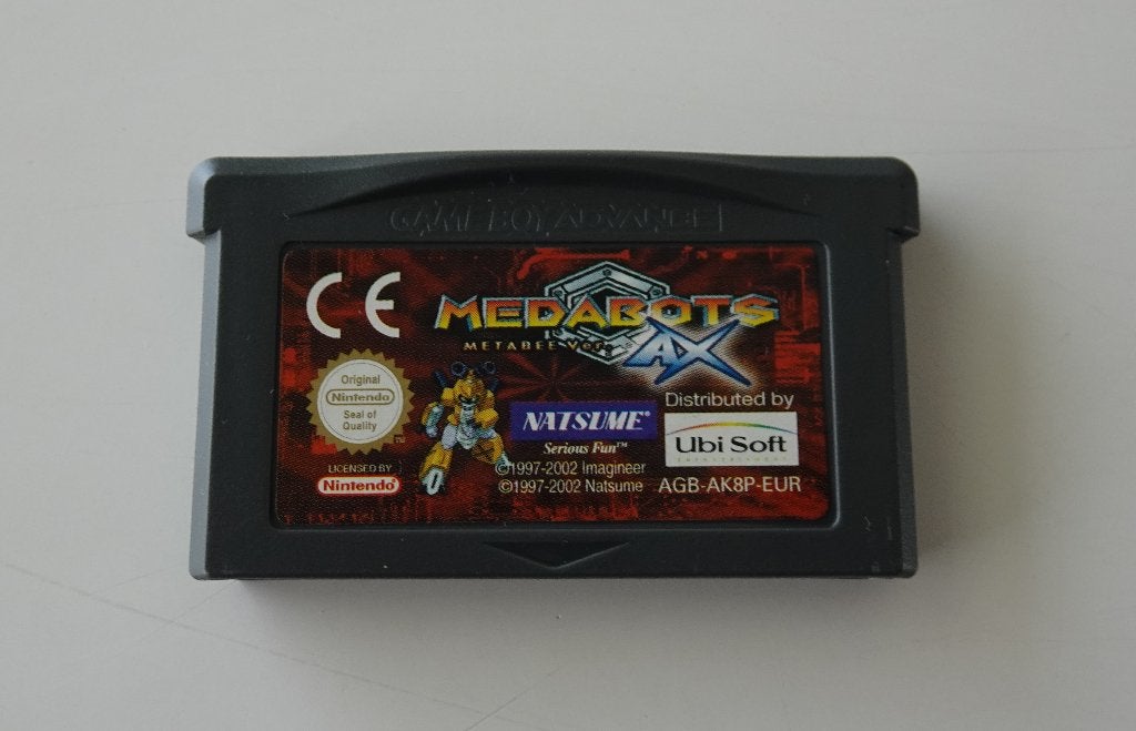 Medabots AX: Metabee Version voor Nintendo Game Boy Advance, Spelcomputers en Games, 1 speler, Zo goed als nieuw, Vanaf 3 jaar