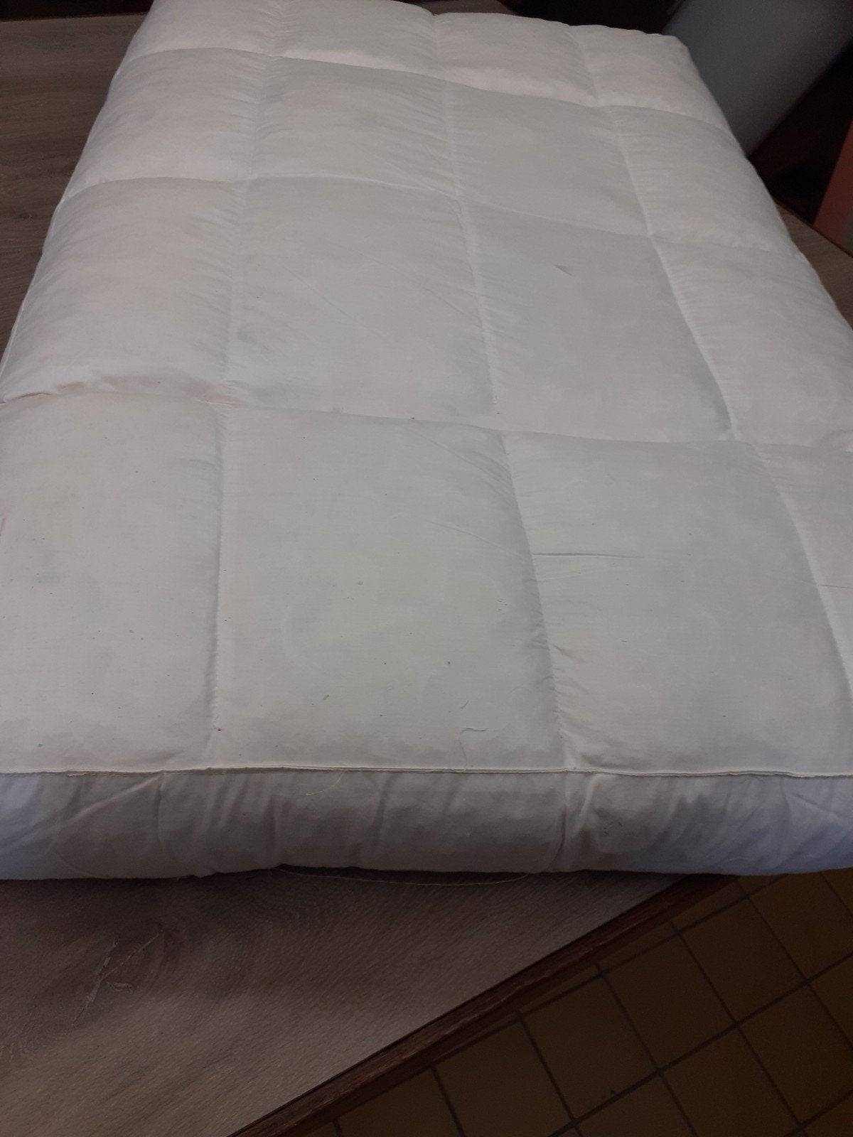 2 x plof kussens pallet formaat, Ophalen, Gebruikt