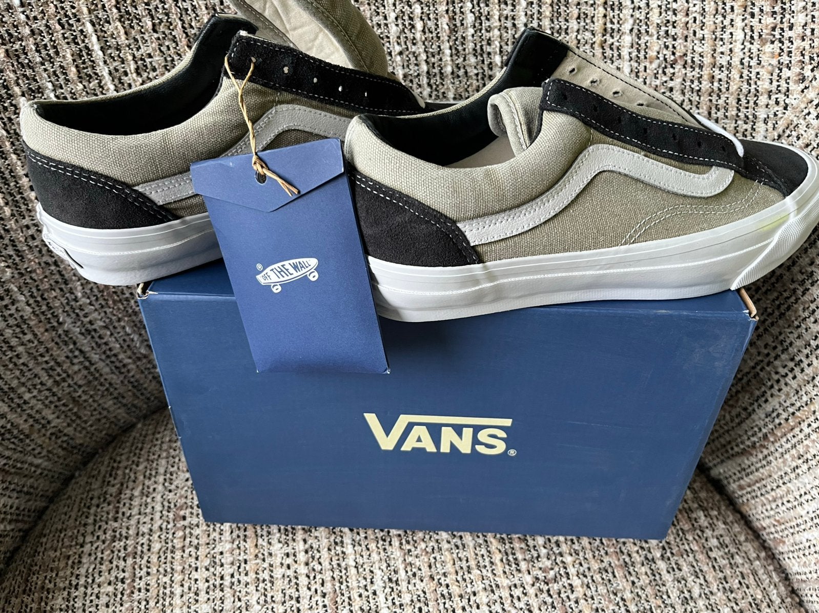 VANS LX OLD SKOOL 36 - Washed Green, Ophalen of Verzenden, Nieuw, Bruin, Sneakers of Gympen