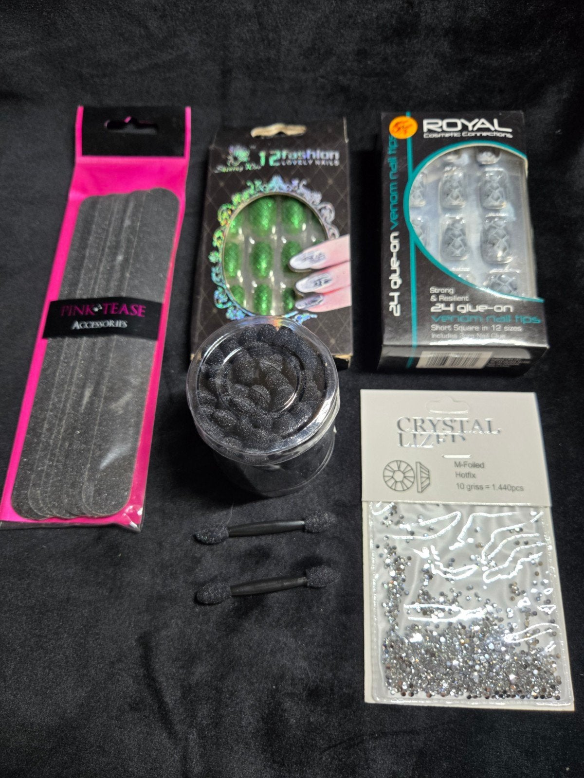 Nagelverzorgingsset: Kunstnagels, vijlen & decoratie, Ophalen of Verzenden, Nieuw, Overige typen