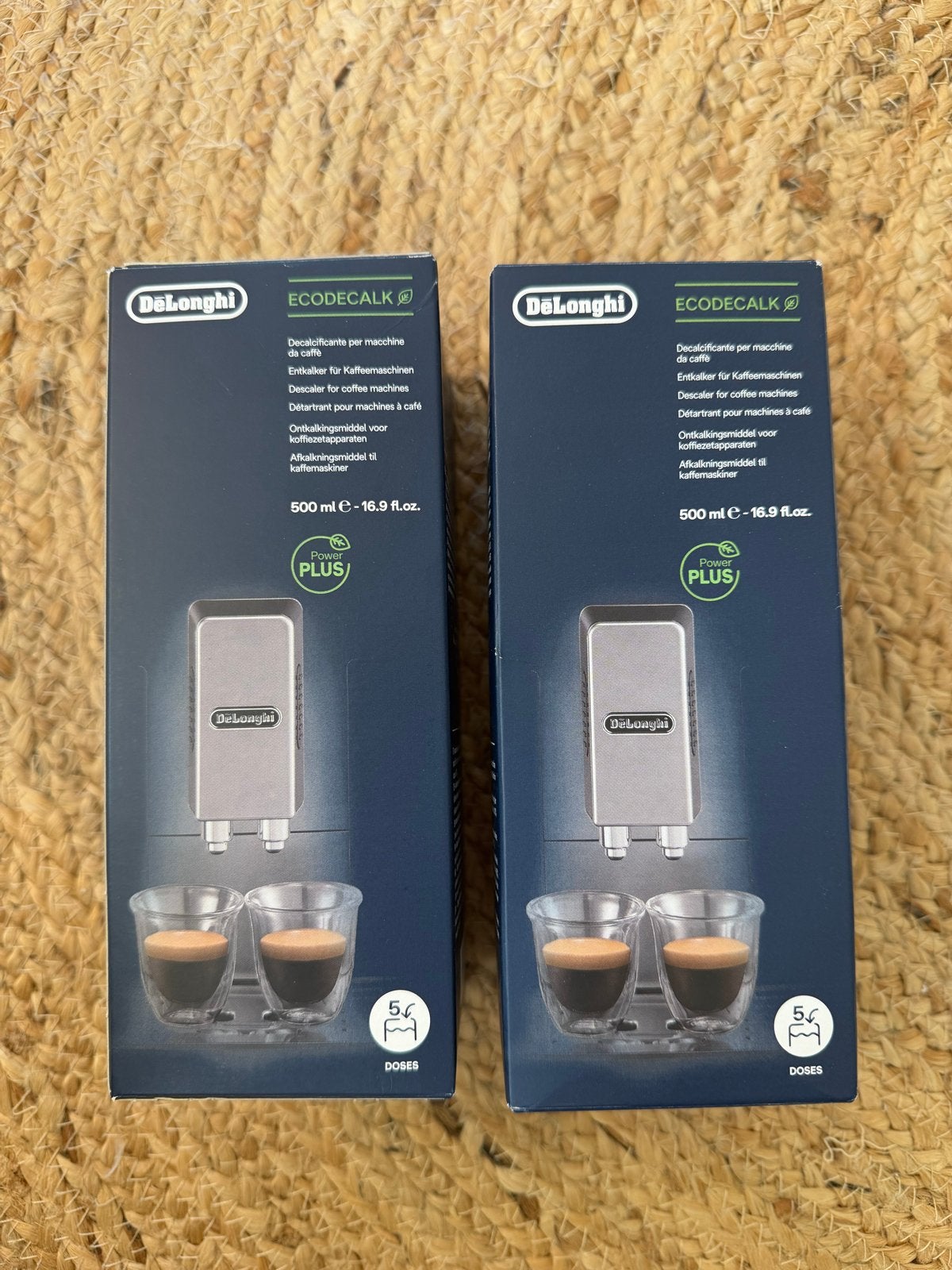 De'Longhi Ecodecalk Ontkalkingsmiddel 2x 500ml Ongeopend, Witgoed en Apparatuur, Ophalen of Verzenden, Nieuw