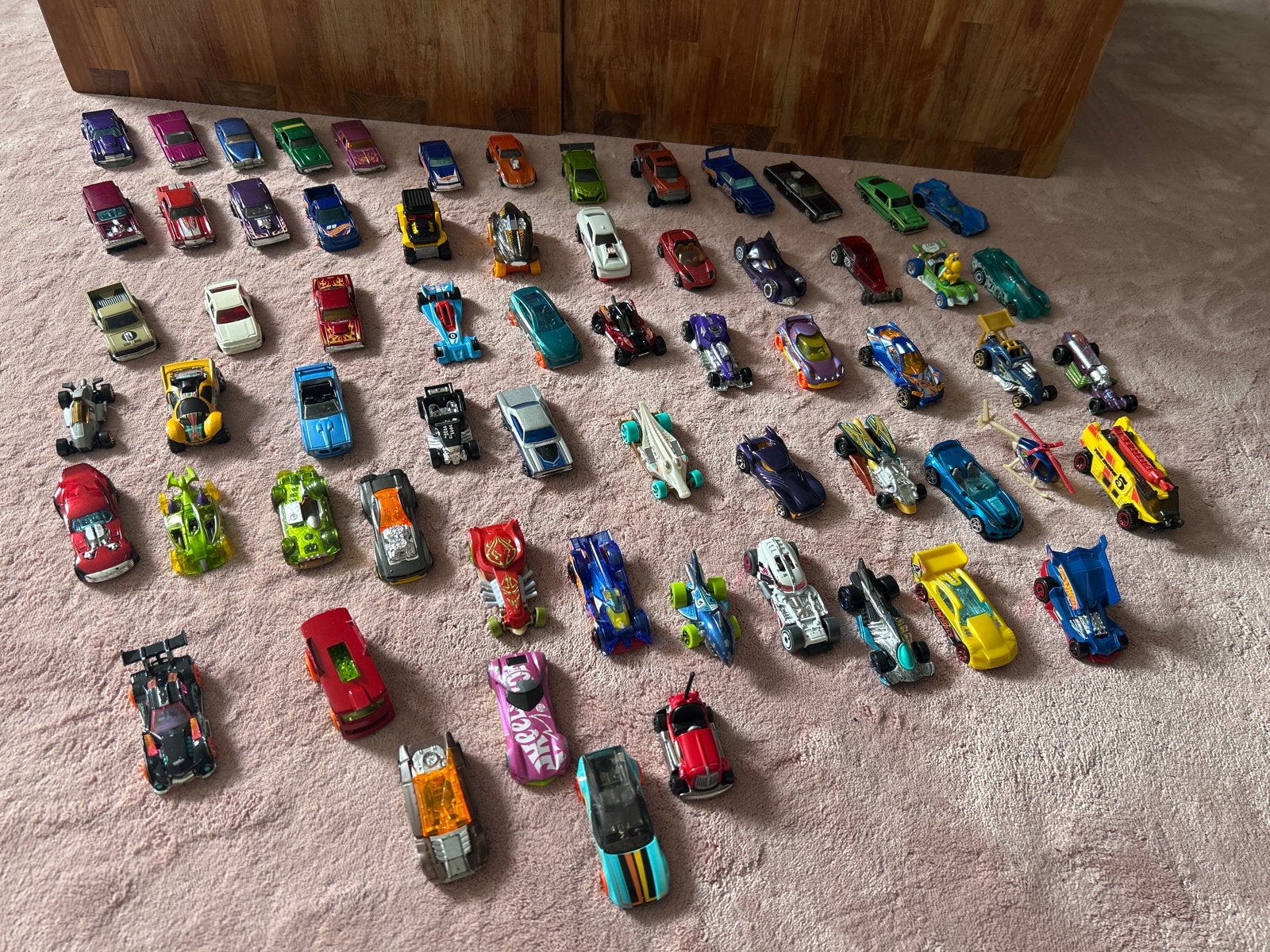 Hot Wheels autootjes - 64 stuks (niet per stuk), Ophalen of Verzenden, Gebruikt