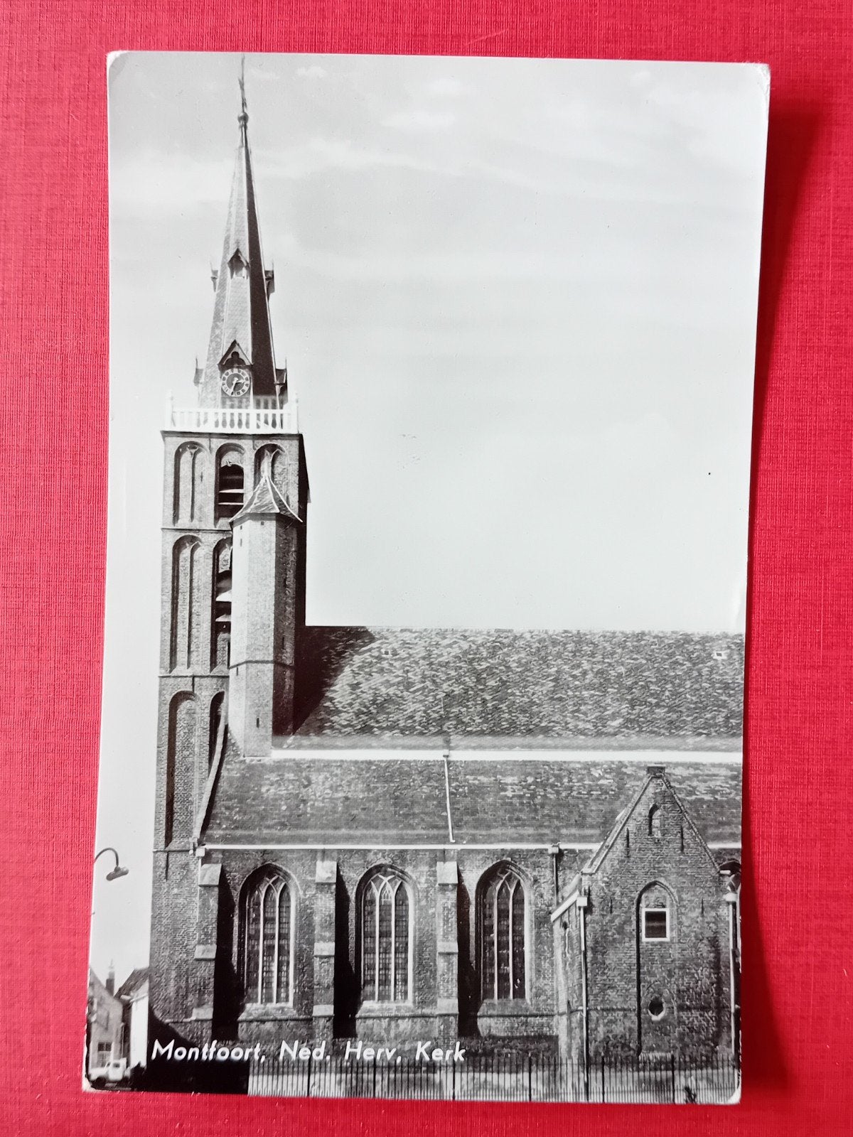 Oude Ansichtkaart Montfoort, Hervormde Kerk (Ongelopen), Verzamelen, Ansichtkaarten | Nederland, Ophalen of Verzenden