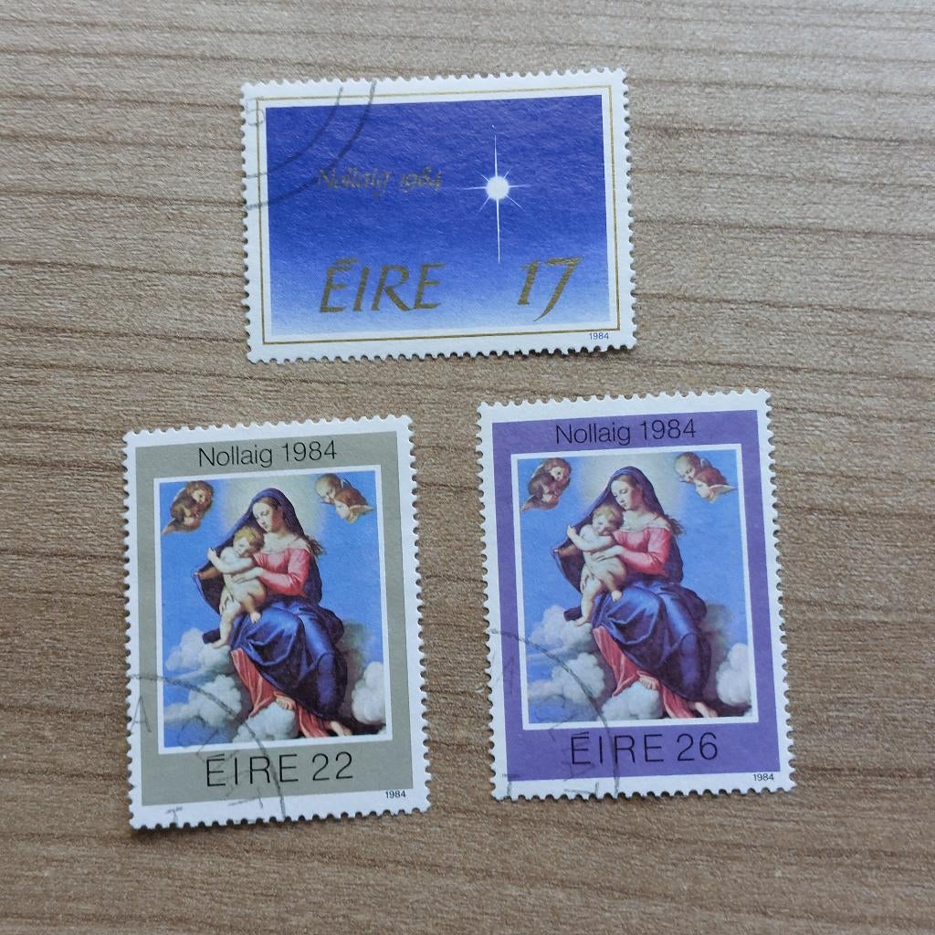 Ierland  Mi 550 - 552, Ophalen of Verzenden, Ierland, Gestempeld