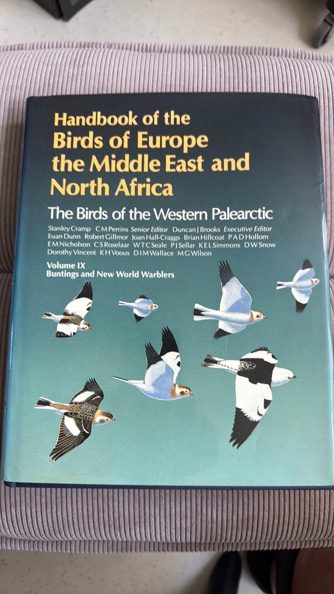 Handbook of the Birds of Europe the Middle East and N-Africa, Boeken, Ophalen of Verzenden, Zo goed als nieuw, Vogels