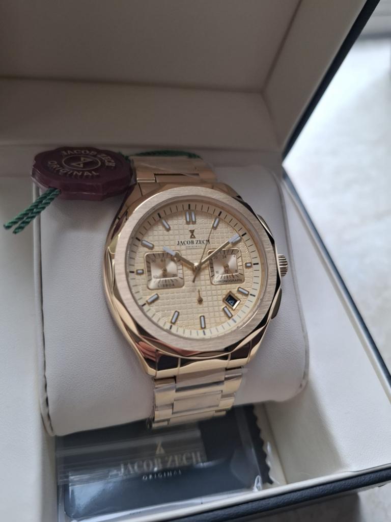 Nieuw! Jacob Zech Lisboa Herenhorloge, Sieraden, Tassen en Uiterlijk, Horloges | Heren, Ophalen