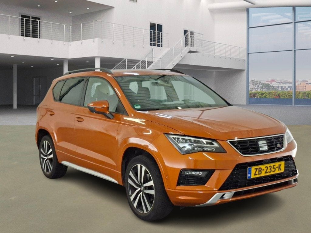 Seat Ateca 1.5 TSI FR|AUT|ACC|CARPLAY|360•|XENON|STOELVERW, Auto's, Seat, Dealer onderhouden, 150 pk, Automatische klimaatregeling