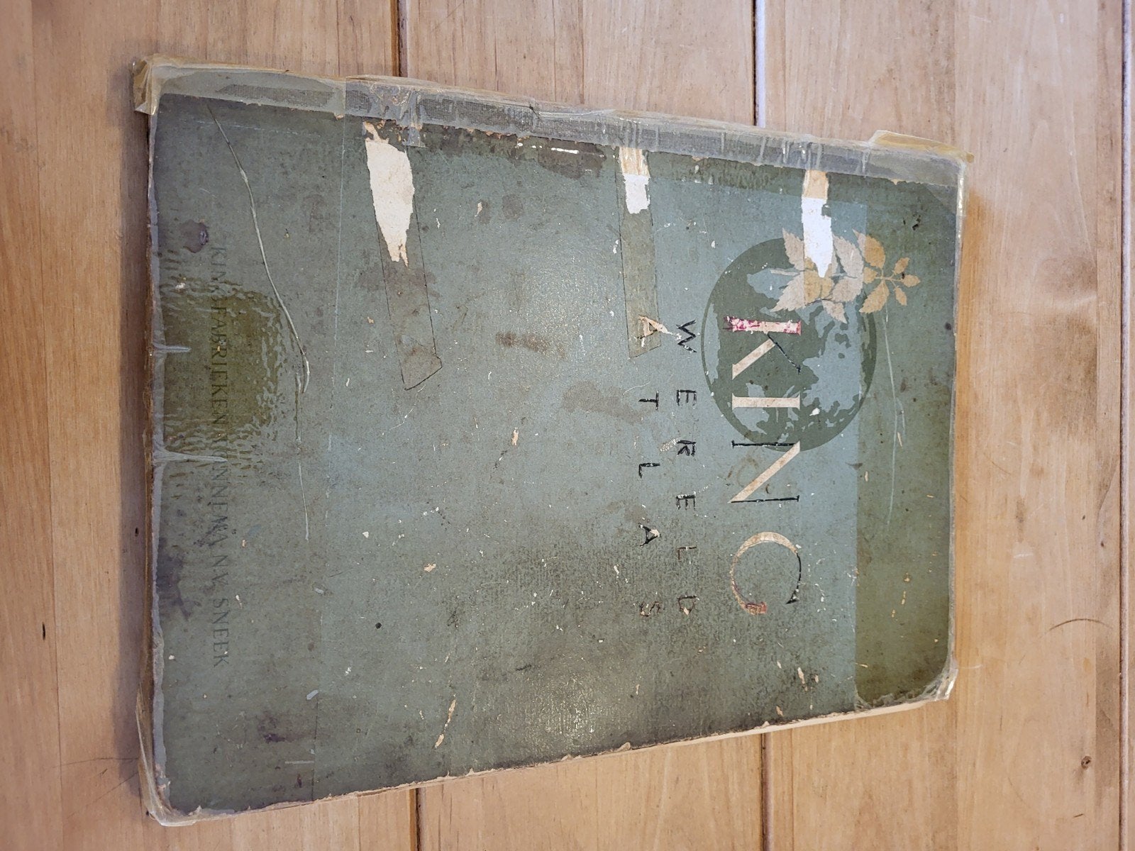 Kingatlas van de Gehele Aarde - Oude Wereldatlas 1958, Boeken, Overige atlassen, 1800 tot 2000, Wereld, Dr. G. J. De Vries