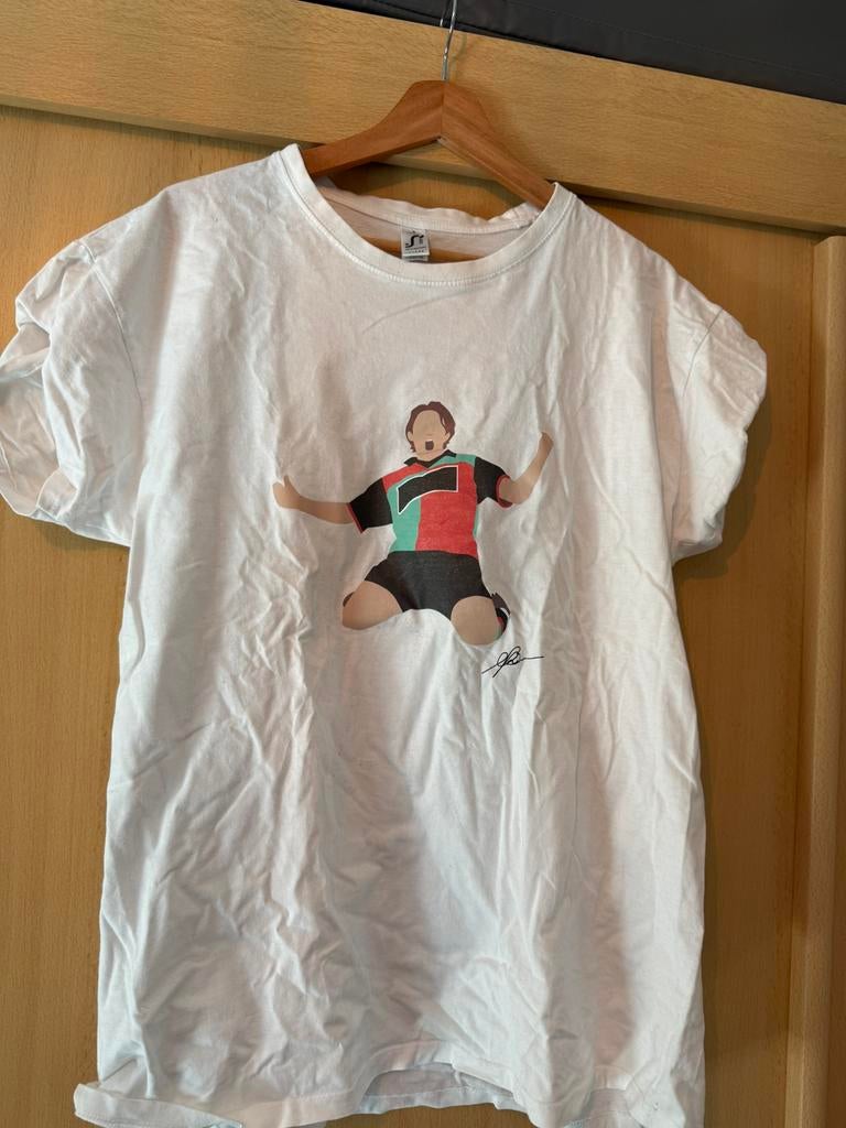 NEC Nijmegen shirt, Kleding | Heren, Ophalen of Verzenden, Gedragen, Maat 56/58 (XL), Wit