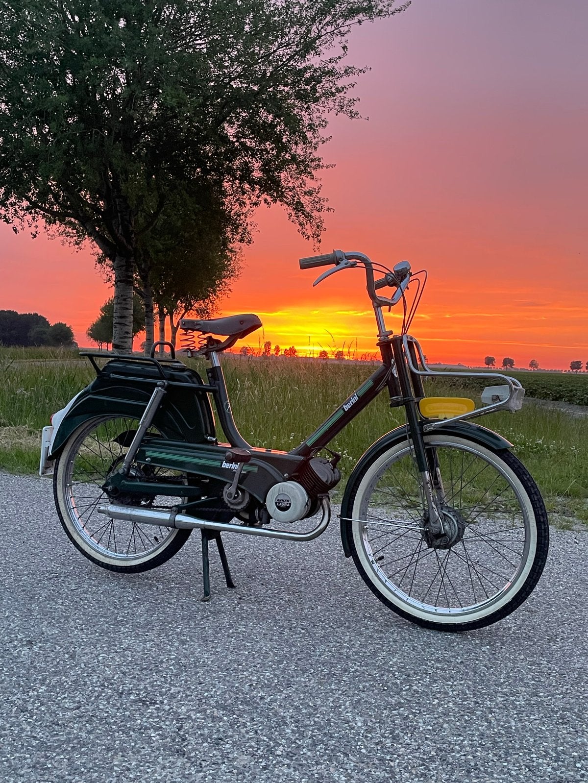 Super gave Berini M48 Gazelle brommer, geheel origineel, Fietsen en Brommers, Brommers | Oldtimers, Ophalen of Verzenden
