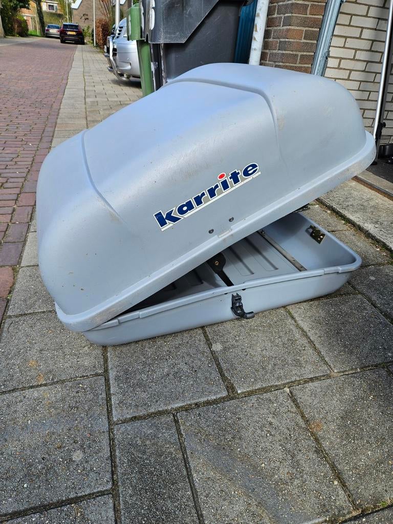 Karrite Dakkoffer - Ruime en Stevige Bagageoplossing, Auto diversen, Dakkoffers, Ophalen, Gebruikt
