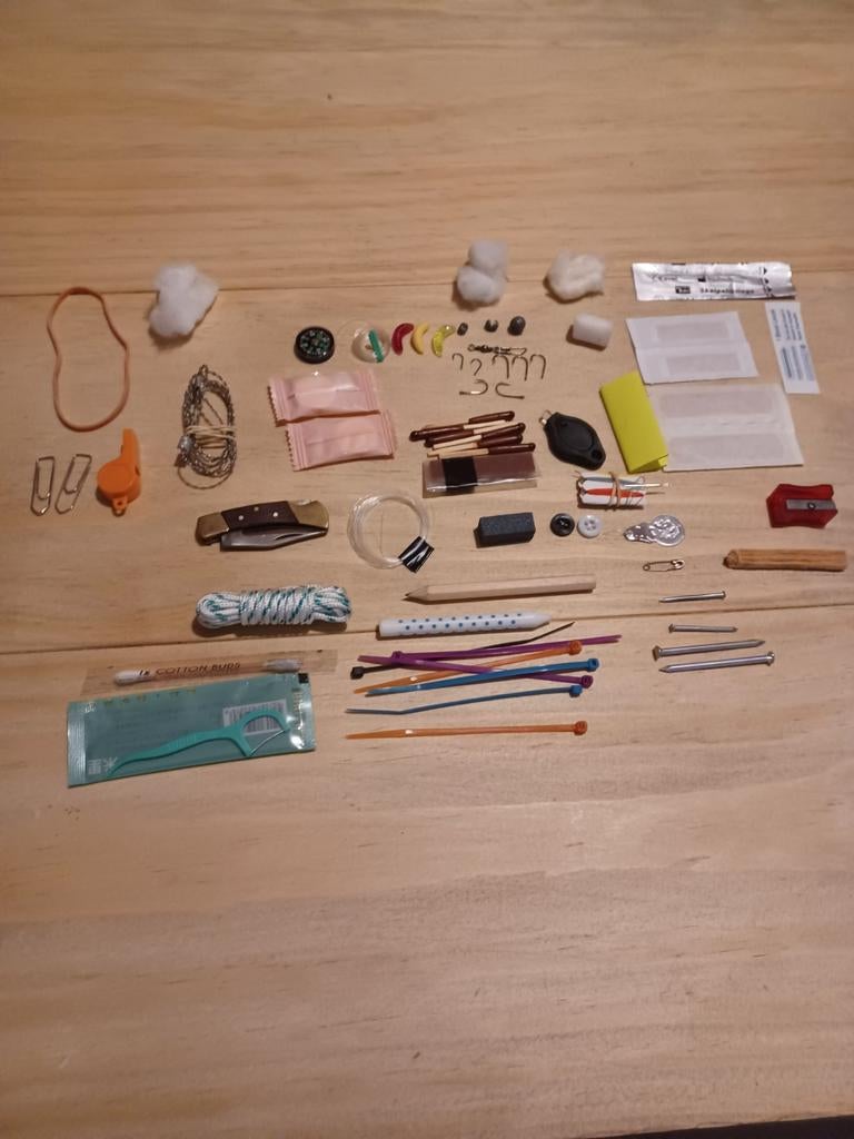 Survival kit in doosje, Ophalen of Verzenden
