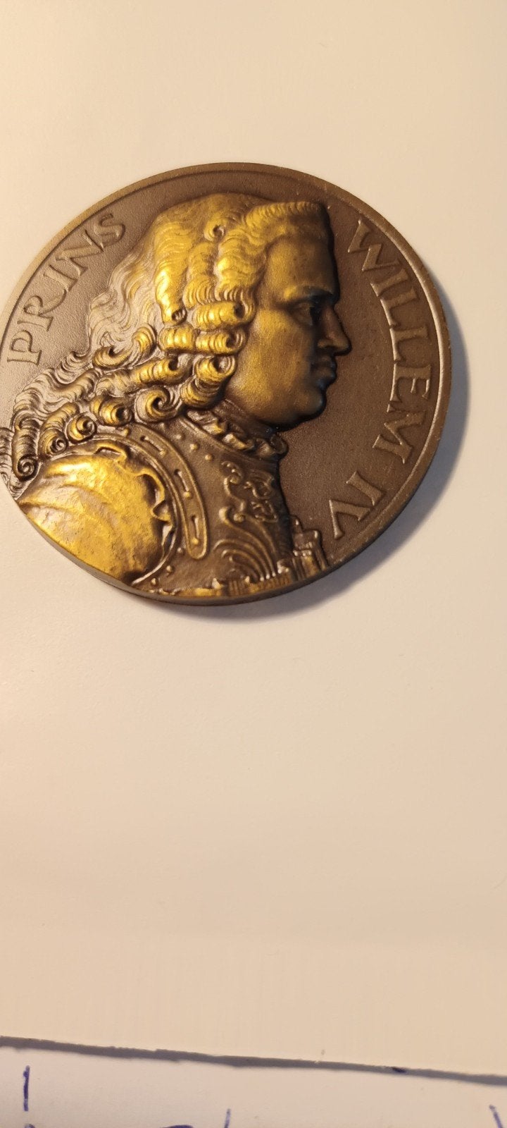 Historische penning Willem IV - 1751, Ophalen of Verzenden, Vóór koninkrijk, Overige waardes, Losse munt
