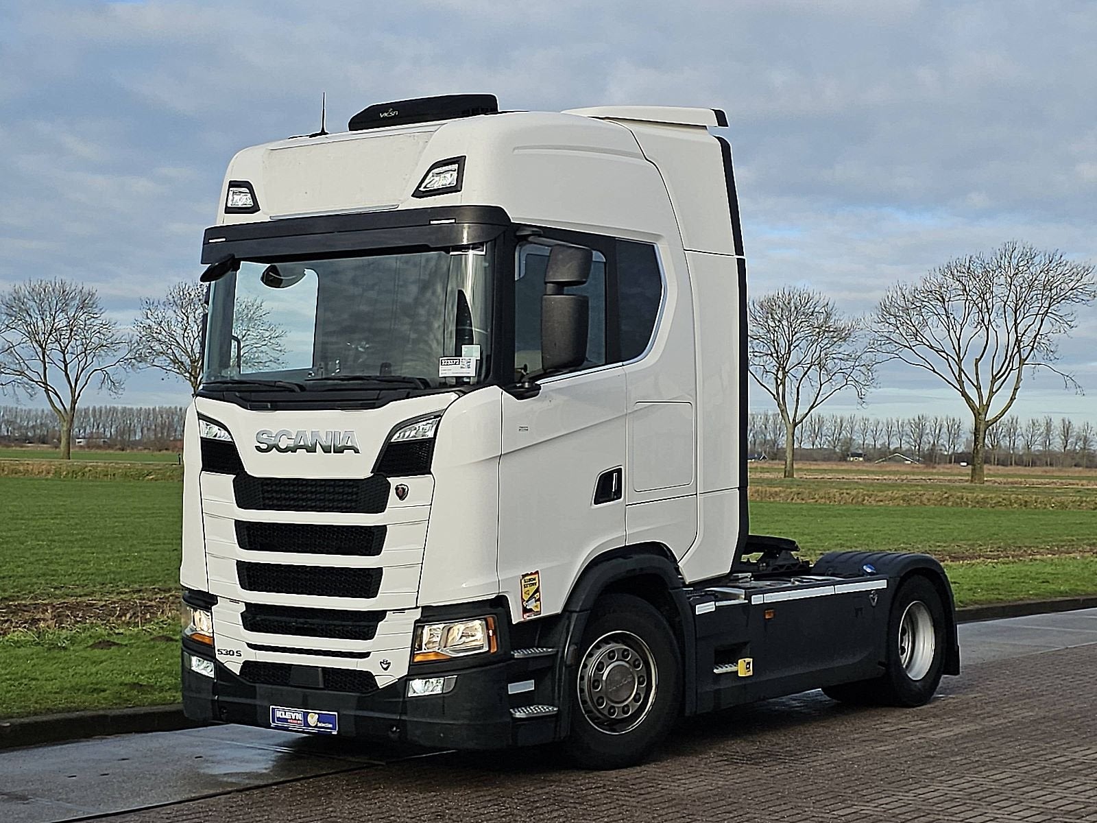 SCANIA S530 v8 ret. 2x tank, Automaat, Euro 6, Scania, Wit