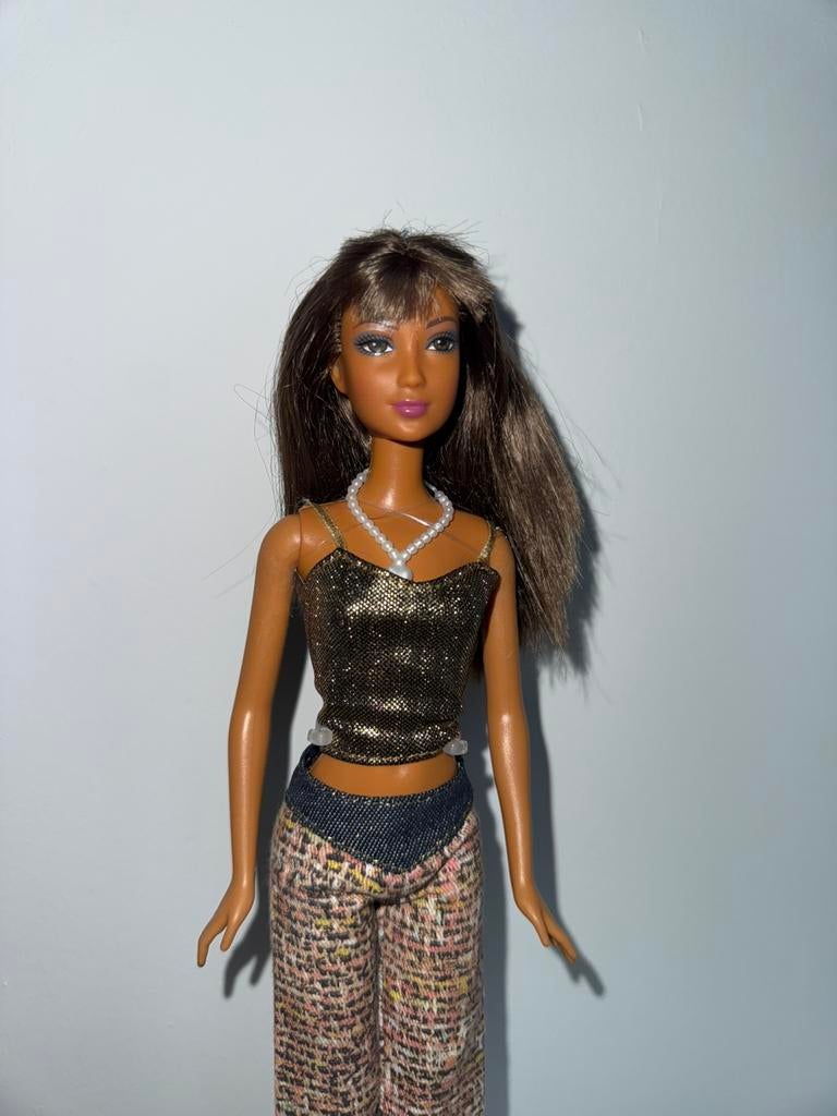 Barbie Fashion Fever Doll Kayla, Verzamelen, Poppen, Ophalen of Verzenden, Zo goed als nieuw, Kleertjes