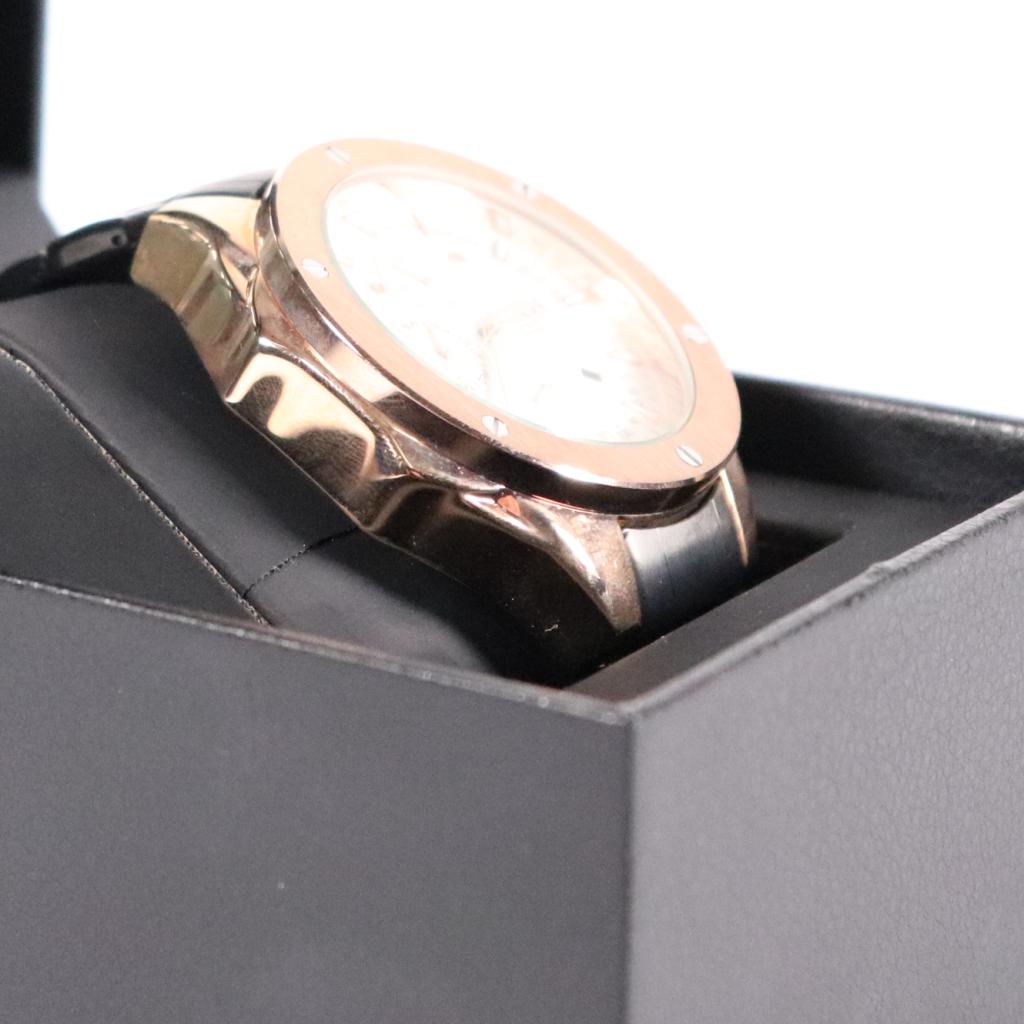 Gamages Londen Sports Calendar rose Horloge (51mm) - A Grade, Gamages of London, Gebruikt, Info@gamages.london, 164-182 Oxford Street, Westminster