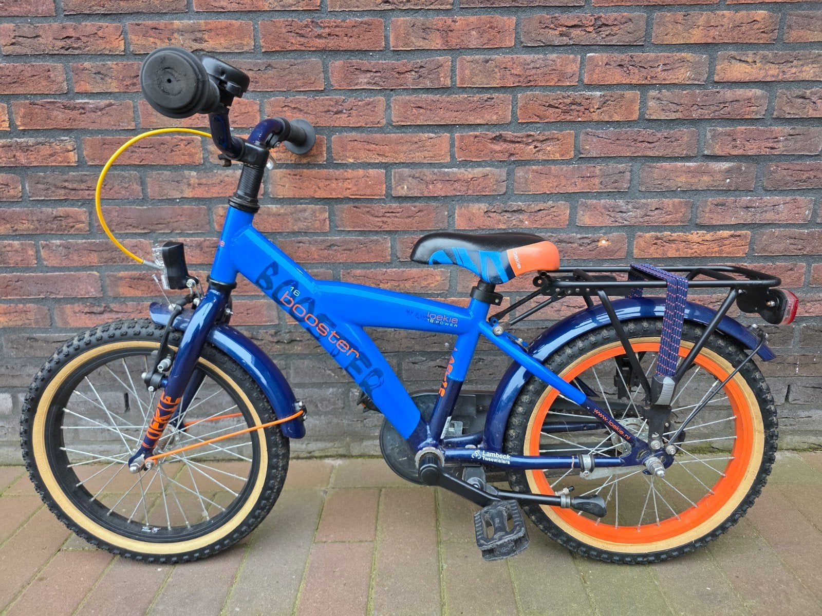 Batavus Loekie Booster 16inch nieuwstaat!, Ophalen, Terugtraprem, Zijwieltjes, 16 tot 20 inch