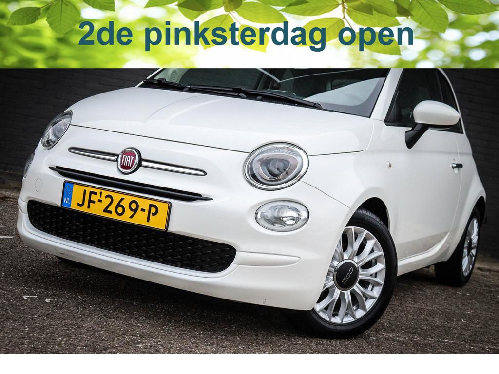 Fiat 500 0.9 TwinAir Turbo Popstar v. 8.450,- NU 7.950,-, Stof, Gebruikt, Elektrische ramen, Wit