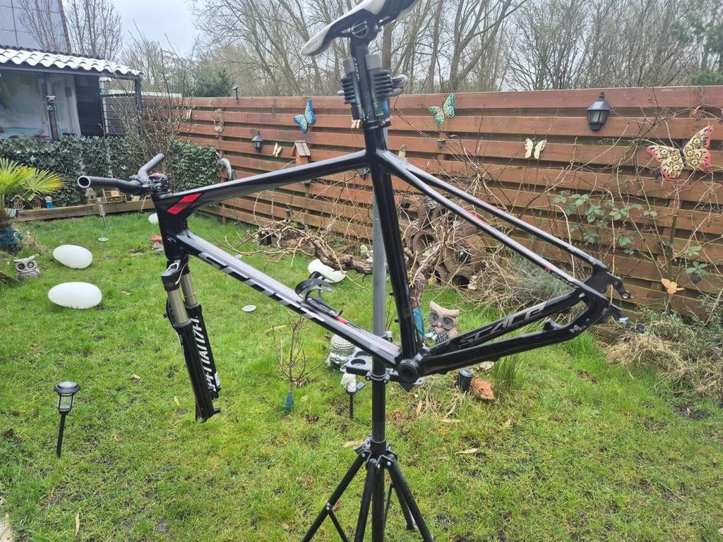 Scott 610 carbon met specialized brain vork, Fietsen en Brommers, Fietsen | Mountainbikes en ATB, 57 cm of meer, Ophalen of Verzenden