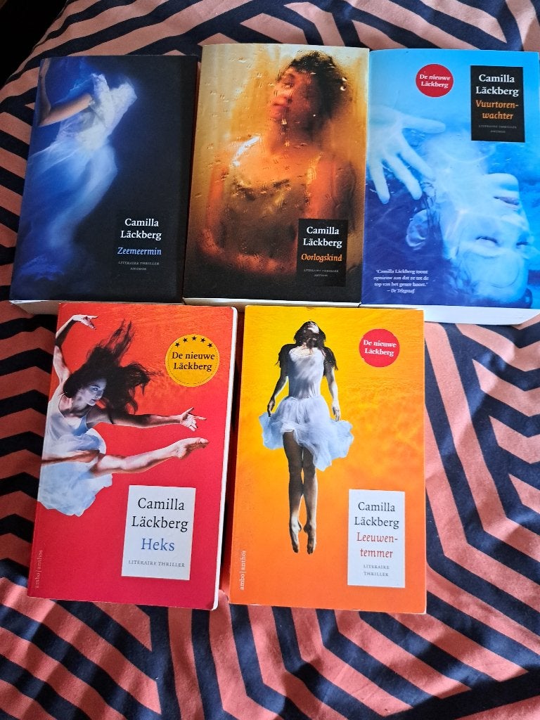 Boeken Camilla Lackberg, Ophalen, Zo goed als nieuw, Camilla Läckberg, Nederland