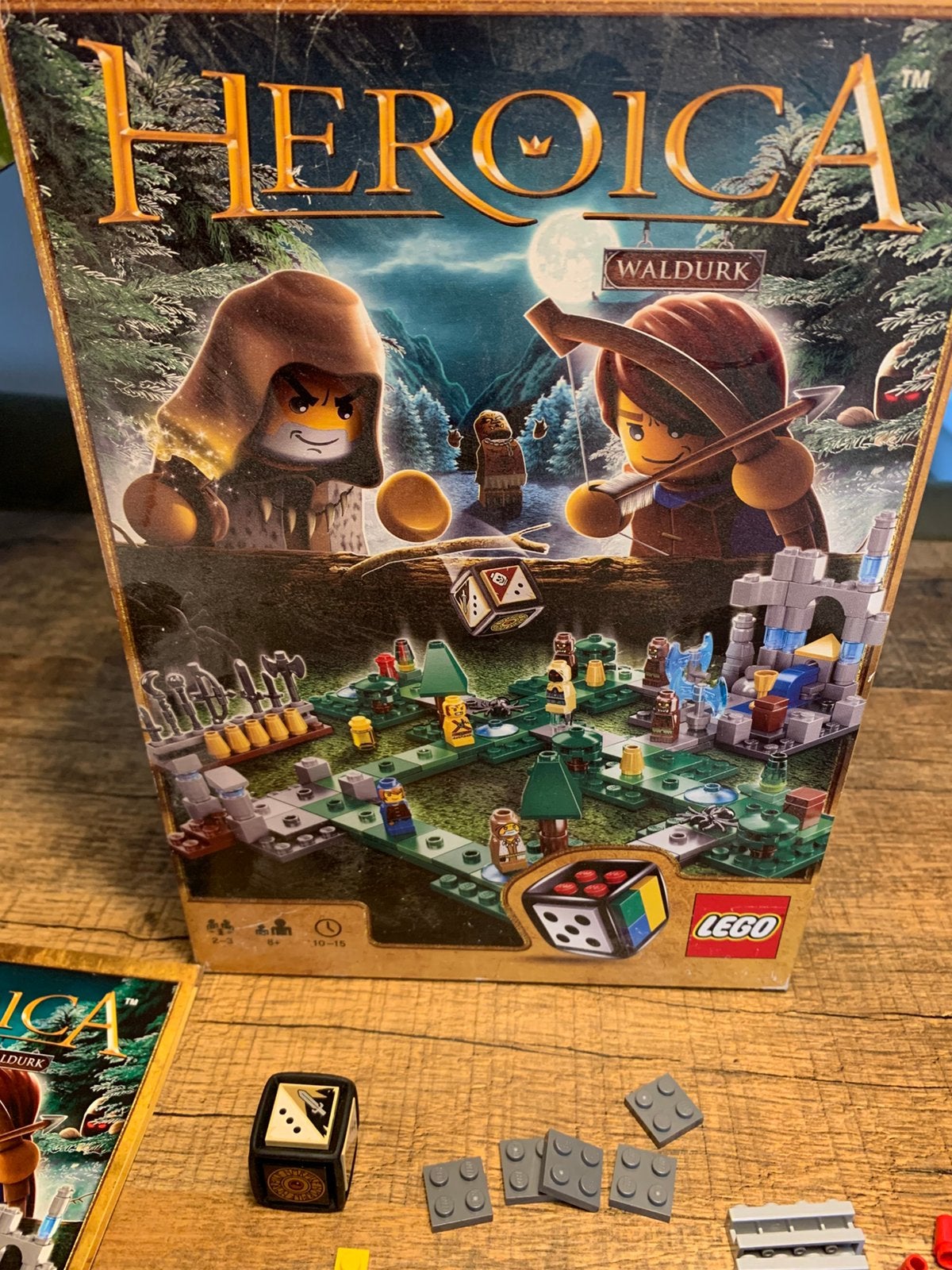 LEGO Heroica 3858 "Waldurk Forest", Ophalen of Verzenden, Zo goed als nieuw
