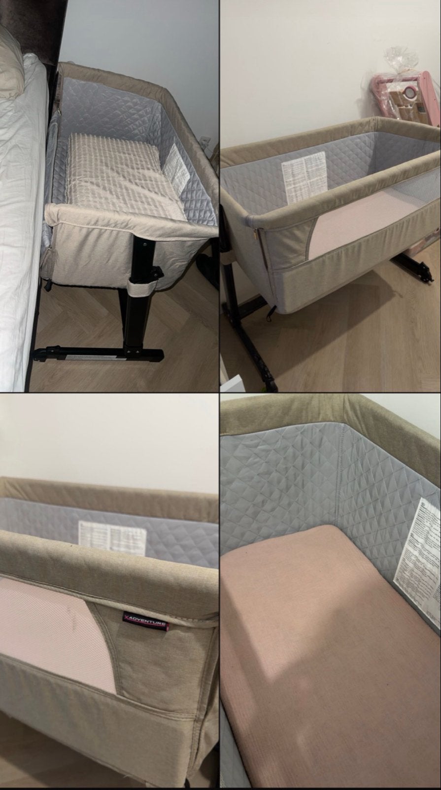 Co-sleeper / aanschuifbedje in nette staat, Kinderen en Baby's, Ophalen of Verzenden, Gebruikt, Wieg