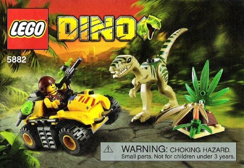 Lego | Dino | Coelophysis hinderlaag | 5882, Lego, Gebruikt, Overige thema's, Lego