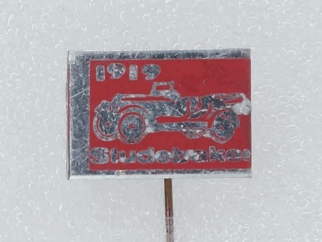 SP1744 Speldje 1919 Studebaker rood, Verzamelen, Ophalen of Verzenden, Gebruikt, Overige onderwerpen