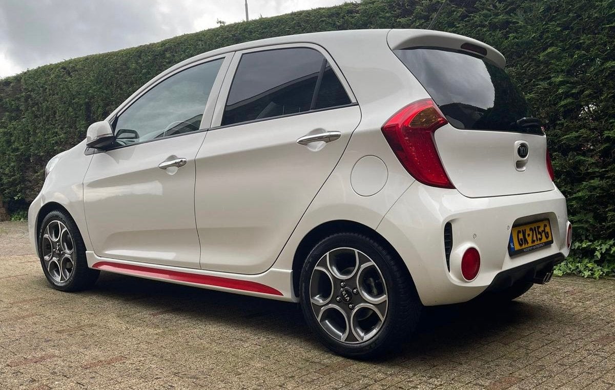Kia Picanto 1.2 Cvvt Sportsline Airco Cruise Stoel/Stuurverw, Voorwielaandrijving, Euro 6, 4 cilinders, 840 kg